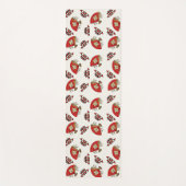 Tapis De Yoga Déco d'oiseaux asiatiques (Devant)