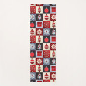 Tapis De Yoga Décor de Noël (Devant)