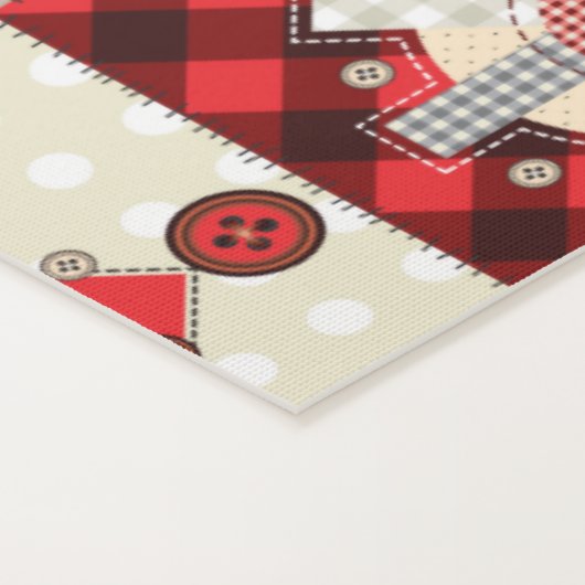 Tapis De Yoga Décor de Noël (Détail)