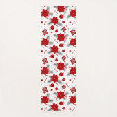 Tapis De Yoga Décor de Noël motif (Devant)