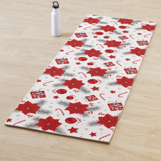 Tapis De Yoga Décor de Noël motif (En situation)
