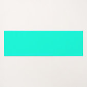 Tapis De Yoga Décor vert moderne Aquarelle été nature (Dos (Horizontal))