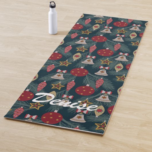 Tapis De Yoga Décoration de Noël (En situation)