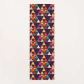 Tapis De Yoga Découpes Triangle Modernes (Devant)