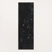 Tapis De Yoga Déesse du Zodiaque | Astrologie de la bibliothèque (Dos)