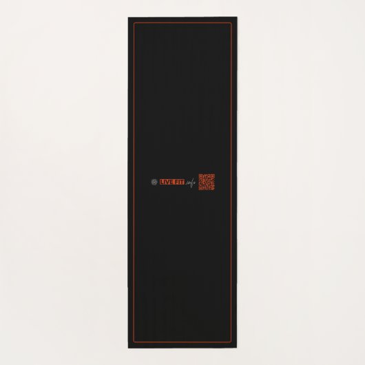 Tapis De Yoga Défi 100 Push-Up Yoga Mat (Dos)