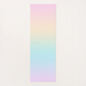 Tapis De Yoga dégradé de couleur pastel (Dos)