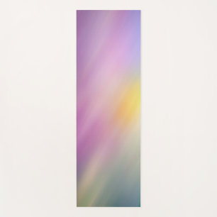 Tapis De Yoga Dégradé de lever de soleil pastel rêveur