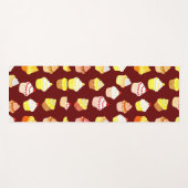 Tapis De Yoga Delicious Decorated Birthday Cupcakes (Devant (Horizontal))