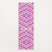 Tapis De Yoga Des tas de coeurs (Devant)