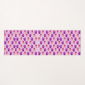 Tapis De Yoga Des tas de coeurs (Devant (Horizontal))