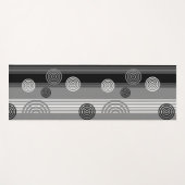 Tapis De Yoga Design abstrait Yoga (Devant (Horizontal))