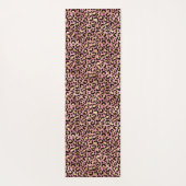Tapis De Yoga Design de série Leopard rose et or 15 (Dos)