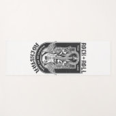 Tapis De Yoga Design Guitar Rock (Devant (Horizontal))