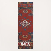 Tapis de yoga design parfait en Perse (Devant)