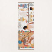 Tapis De Yoga Design royal égyptien (Devant)