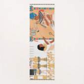 Tapis De Yoga Design royal égyptien (Devant)