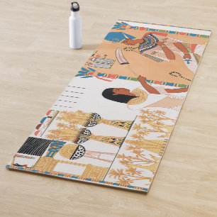 Tapis De Yoga Design royal égyptien