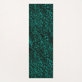 Tapis De Yoga Design turquoise et Gold Leopard Series 5 (Devant)