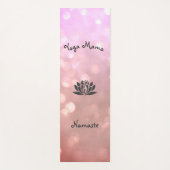 Tapis De Yoga Design Yoga Mama Namaste (Devant)