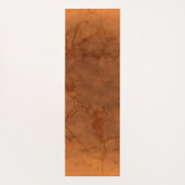 Tapis De Yoga Dessin d'Halloween au chat effrayé sur Citrouille (Dos)