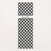 Tapis De Yoga Diagonal Black White Buffalo Vérifiez avec votre n (Devant)
