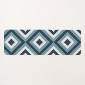 Tapis De Yoga diagonale moderne (Devant (Horizontal))