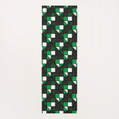 Tapis De Yoga diagonale vert foncé (Dos)