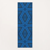 Tapis De Yoga Diamant bleu (Devant)
