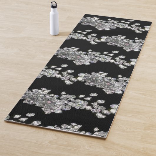 Tapis De Yoga Diamants (En situation)