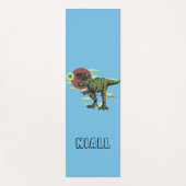 Tapis De Yoga Dinosaure tendance personnalisée (Devant)