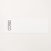 Tapis De Yoga DISCO Dancing (Devant (Horizontal))