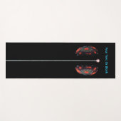 Tapis De Yoga Dissolution De L'Atome (Devant (Horizontal))