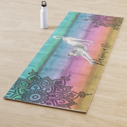 Tapis De Yoga Dog Yoga Mat Pawmaste (En situation)