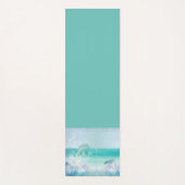 Tapis De Yoga Dolphin Splash Artistique (Devant)