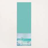 Tapis De Yoga Dolphin Splash Artistique (Dos)