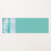 Tapis De Yoga Dolphin Splash Artistique (Devant (Horizontal))