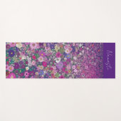 Tapis De Yoga Domaine de Fleur sauvage (Devant (Horizontal))