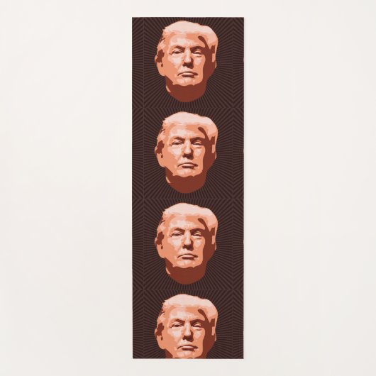 TAPIS DE YOGA DONALD TRUMP YOGA MAT (Devant)