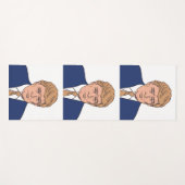 TAPIS DE YOGA DONALD TRUMP YOGA MATS (Devant (Horizontal))