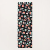 Tapis De Yoga Donuts, Glace, Cupcakes, Dessert, Monogramme (Dos)