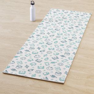 Tapis De Yoga Doodle Ramadan Yoga Mat