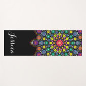 Tapis De Yoga Dot Mandala Yoga Mats (Devant (Horizontal))