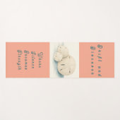 Tapis De Yoga Doux comme la Tide Yoga Mat - Dollar de sable côti (Devant (Horizontal))