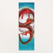 Tapis De Yoga Dragon de l'Est - Mythique Créature Imaginaire (Devant)