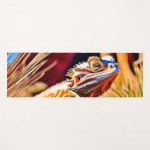 Tapis De Yoga Dragon du désert (Devant (Horizontal))