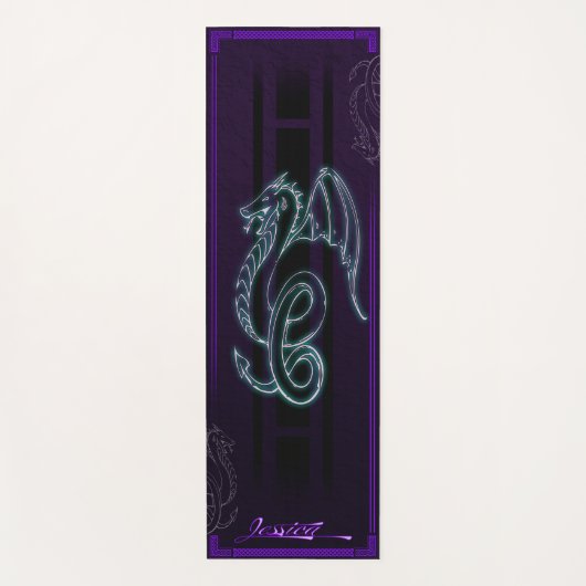 Tapis De Yoga Dragon Lover Yoga Mat (Devant)