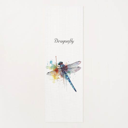 Tapis De Yoga Dragonfly Dreamscape, personnalisée (Devant)
