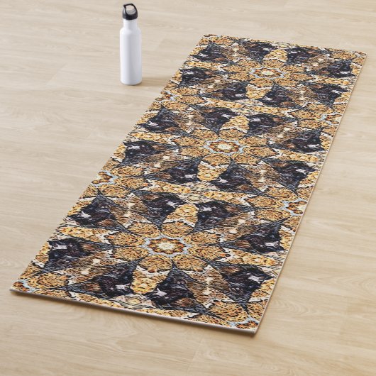 Tapis De Yoga Dragons...... (En situation)