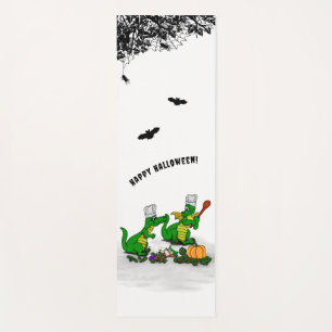 Tapis De Yoga Dragons - Joyeux Halloween ! Aujourd'hui je vais c